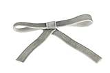 Ribbon Bazaar Polyester Woven Velvet - Gray 5/8' 10yd