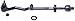Dorman Premium TA14005PR Front Steering Tie Rod End Assembly Compatible with Select BMW Models