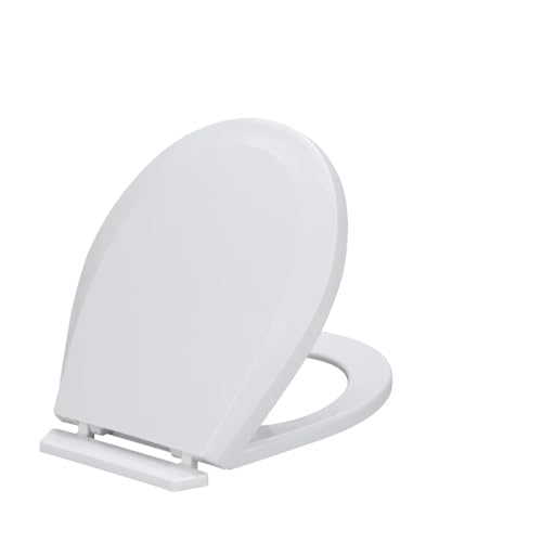 Asiento de inodoro engrosado, cierre lento for niños, opciones de cierre suave o de liberación rápida, tapa silenciosa, accesorios de baño(Pseat)