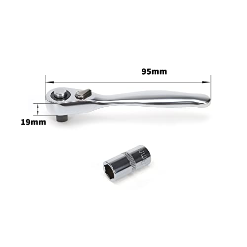 Single-Ended 8Mm 72 Teeth Tatchet Socket Prop Removal Tools Quick Release Nut Driver Wrenches Rc Hobby Remote Controlled Vehicles Parts Fpv Drone Quad Helicopter Model Hardware Building Accessories #TOP6