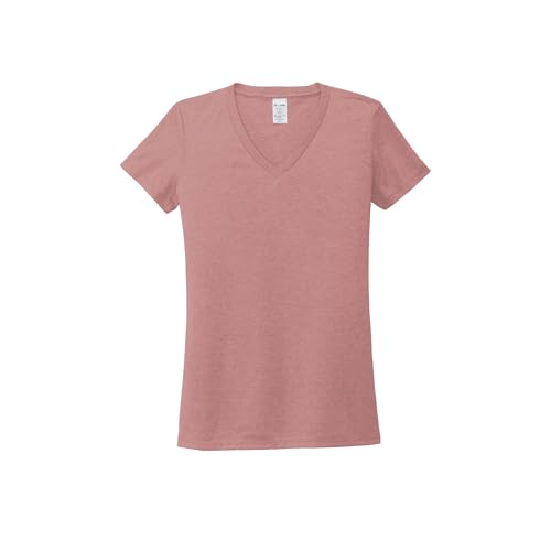 Allmade Women's Tri-Blend Short-Sleeve V-Neck T-Shirt