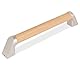 Haltegriffe für Senioren Holz, Handlauf Holz, Haltegriff Dusche Rutschfest 40 cm, Duschgriff Badewannengriff, Haltegriff Bad für Behinderte