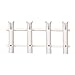 TACO Metals P03-064W Delux Rod Holder/Tackle Rack, 4-Rod, Polyethylene, White
