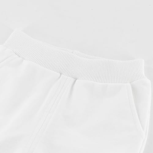 Image of Little Boys Jogger Pants Toddler Boys' Drawstring Elastic Waist Cotton Casual Sweatpants 1PC / 2 PCS Set