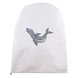 woyufen Congeler Les Sacs de Protection des Plantes,Couverture Blanche Warm Worth Frost pour Plantes avec Cordon de Serrage | Couverture de Mauvais Temps d'apparence Mignonne pour l'extension de la