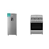 Hisense. RR63D6WGX Refrigerador 63 Pies espacioso + Mabe. EM7620BAIS2 Estufa 76cm Plata moderna