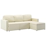 Puedes combinar fácilmente las secciones modulares en diferentes configuraciones y convertirlas en un sofá, cama, chaise longue, asientos individuales o pufs, ¡lo que quieras