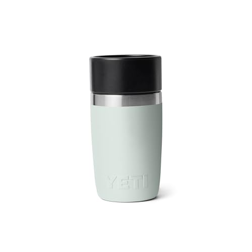 Image of YETI Rambler 8 oz Travel Bottle, Stainless Steel, Vacuum Insulated with Leakproof Commuter Cap, Ridgeline