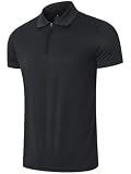 Confort léger et respirant : Ce polo de sport pour homme est léger, respirant et exceptionnellement doux contre la peau. La résilience naturelle du tissu garantit qu'il conserve sa forme après utilisation, offrant un confort tout au long de la journée sans vous alourdir