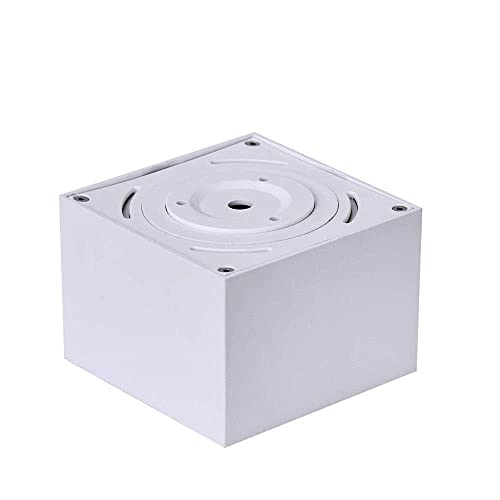 Spotlight 7W surface montée plafonnier carré led anti-reflet pour bureau