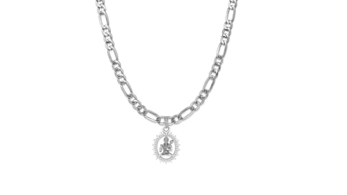 Pendentif Hanuman en argent pour attirer la bonne santé et la richesse