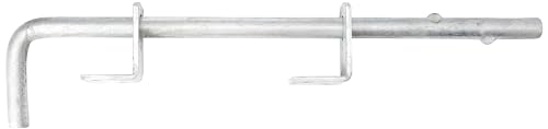 Alberts 211011 Verrou baïonnette | galvanisé à chaud | boulon Ø 16 mm | 400 mm | Écartement boulon - portail 30 mm