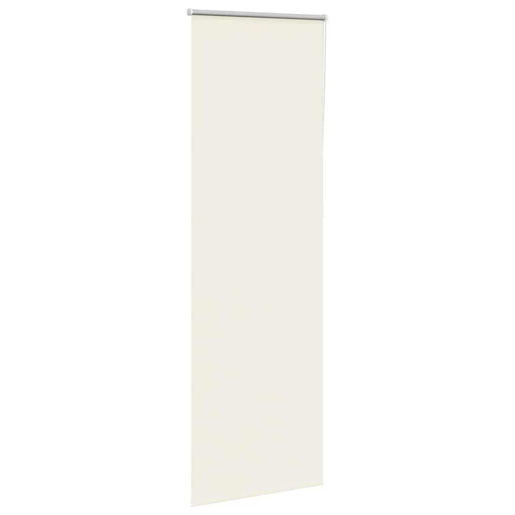 Verdunkelungsrollo, Elfenbeinfarben, 70 x 230 cm | 100 % Polyester, leicht zu reinigen, Wand- oder Fenstermontage, Kindersicherung