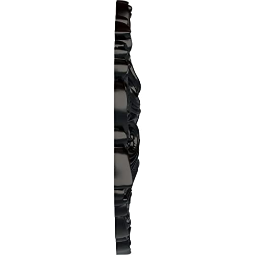 Image of Ekena Millwork CM19ORBLF Orrington Ceiling Medallion, Jet Black