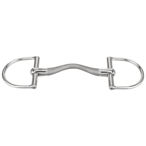 Sprenger SATINOX cm D-Ring Stangengebiss 14 mm - Edelstahl rostfrei, 135 mm Weite