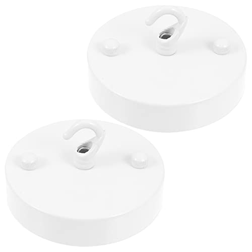 KITANDOVE Plaque De Recouvrement De Plafond 2pcs Kit D'auvent De Lustre Accessoire De Montage Pour Auvent De Plafond
