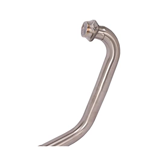 Exhaust Pipes For SUZUKI For GIXXER 250 GIXXER250 SF250 Without Exhaust Slip On Motorcycle Modified Exhaust Muffler Escape Middle Link Pipe (Color : D)