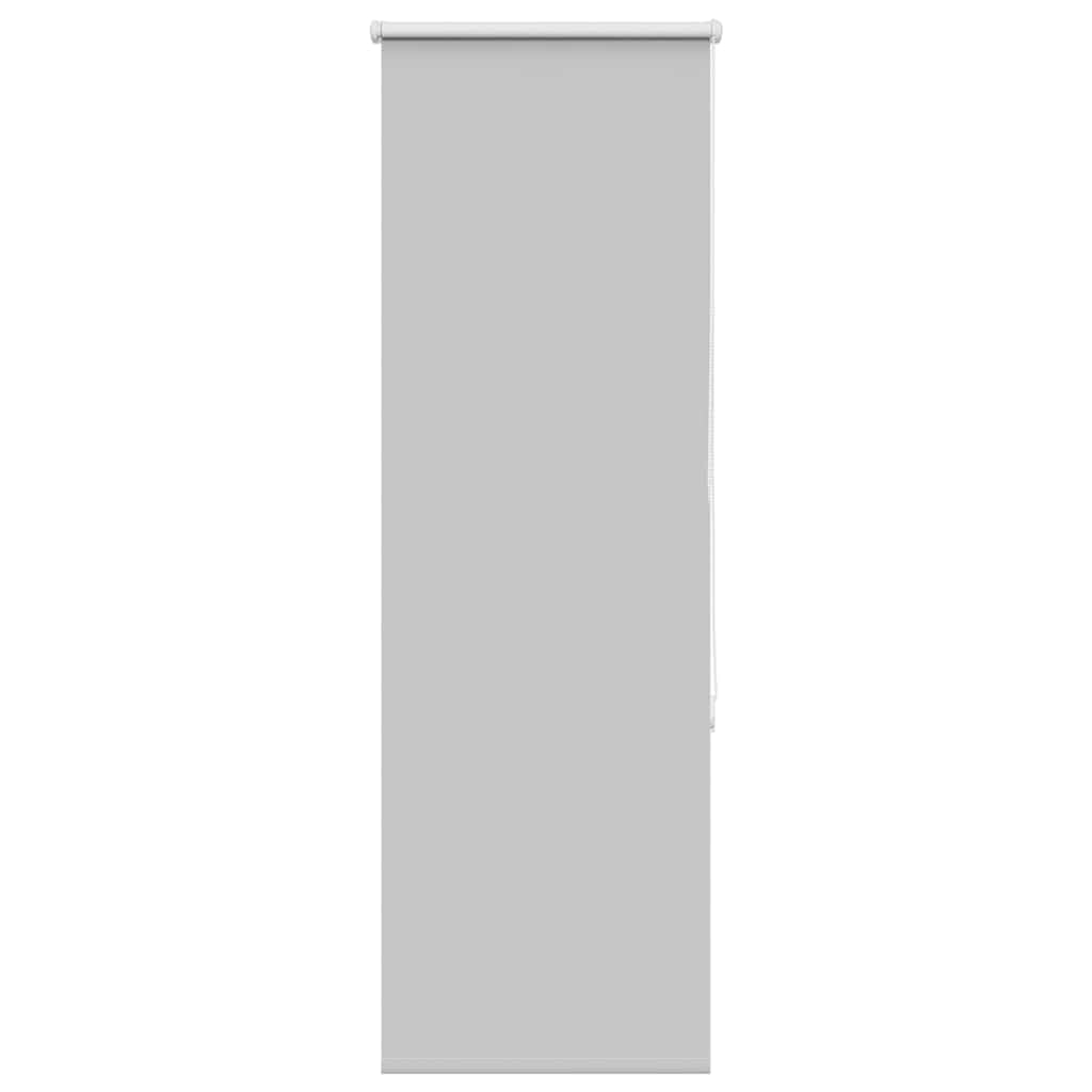 VIDAXL Roller Blind - Grey - 130cm Height x 40cm Width - Polyester