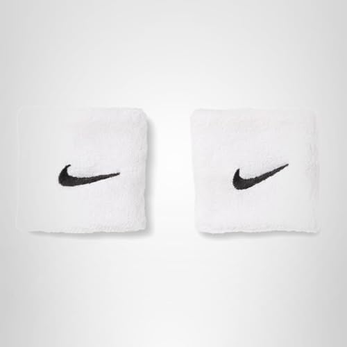 Nike Unisex Adult Swoosh Classic Wristband 2 Pack - 2
