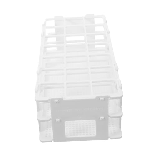 MUSISALY Hydroponic Glass Tube Holder Stand Water Plant Tube Rack Plastic Storage Plant Holder