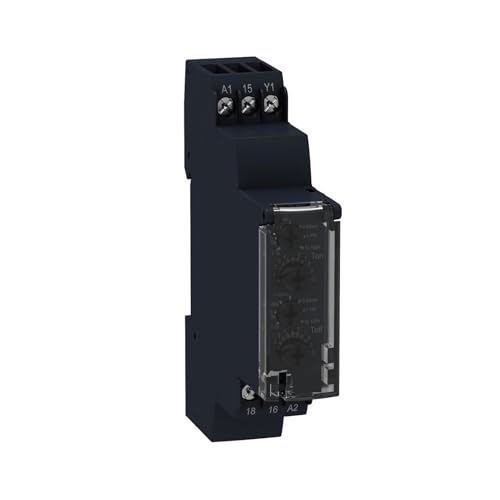 Relé temporizador modular RE17RLMU intermitente asimétrico 24-240V CA
