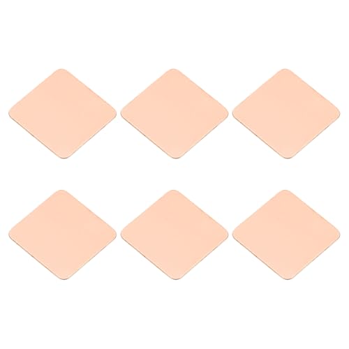 PATIKIL 15x15x0.4mm Copper Heatsink Shims