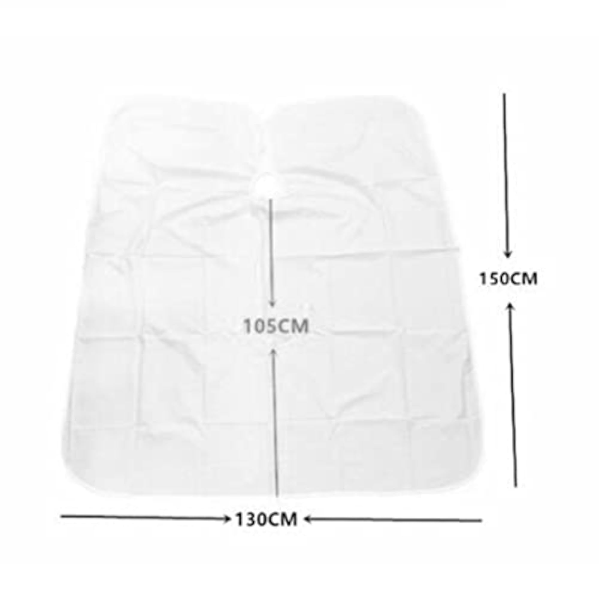 30Pcs Clear Hair Cutting Capes for Salon Use