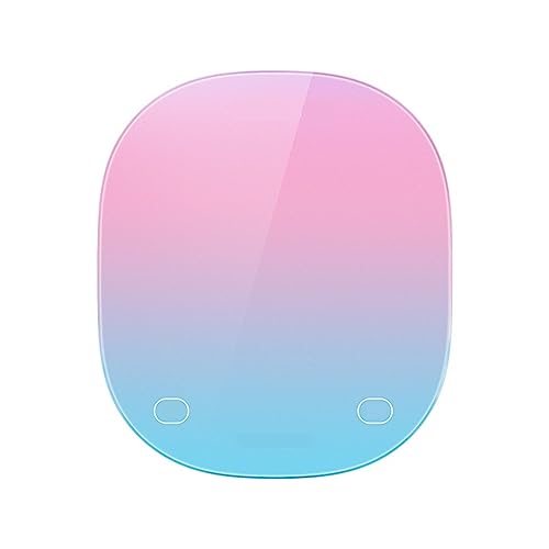 スマートキッチンスケール 5 キロ家庭用デジタルキッチンスケール Bluetooth ダイエット食品測定秤量ベーキングクッキング 広範な用途(Colorful)