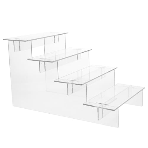 POPETPOP Estantes De Acrílico Transparentes Organizador para Perfumes Modelos De Muñecas De Resina para Manualidades y Colecciones Escritorio