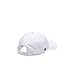 Lacoste Unisex Sport Lightweight Diamond Taffeta Sport Cap, One Size, White