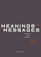 Meanings and Messages 8776752127 Book Cover