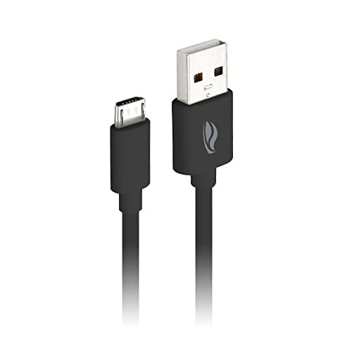 C3Tech Cabo USB para Micro USB Preto CB-M20BK Cabo 2Metros Compativel com Android Suporte a Carregamento e Transferência de Dados Corrente de 2A