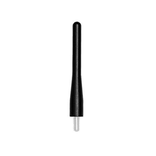 10-21 Super Duty Trucks Short Antenna, Fits Ford F-250 F-350 F-450 F-550 (2010-2021) Direct Replacement Performance Short Antenna Mast - T6061 Aluminum Whip, 3.6  Matte Black, Car Wash Safe Proof