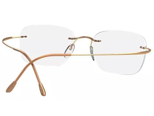 Silhouette TMA MUST COLLECTION 5515/CR Gold 54/21/0 Unisex Eyewear Frame thumb #3