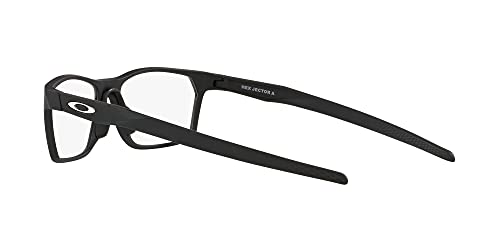 Image of Oakley Mens OX8174F Hex Jector Low Bridge Fit Rectangular Eyeglasses