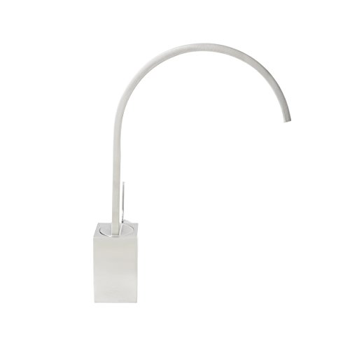 Dyconn Faucet Fl1H12-Bn Signature Series, Bering 12" Modern Kitchen Faucet, Brushed Nickel #TOP4
