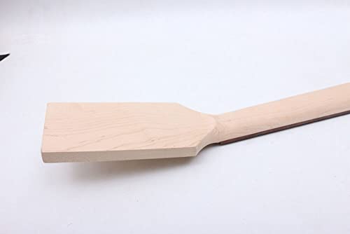 Siemonic Paddle Maple Bass Guitar Neck 24Fret 34Inch Rosewood Fretboard Dot Inlay #TOP4