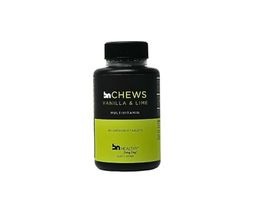 BN Chews Vanilla Lime Chewable Multivitamin – Daily Multivitamin with 25 Essential Vitamins & Minerals