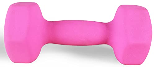 Balancefrom Colored Vinyl Coated Cast Iron Dumbbells, Pair #TOP3