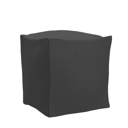 Green Bean Outdor Pouf-Hocker 40x40x40cm mit EPS-Perlen Füllung - Erweiterung & Addon für Sitzsäcke: Fußhocker Fußkissen - Bodenkissen… – Ansicht 3
