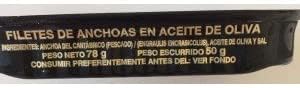 Anchoas del cantábrico en aceite de oliva La Castreña RR-80 [PACK 12 UNIDADES]