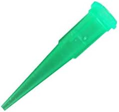 Glue Henna Dispensing Needle Tips Luer Lock Blunt End Plastic Tapered Needles 18 Gauge 100 Pieces