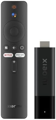 XIAOMI TV Stick 4K (2nd Gen) Streaming Device with Google TV, Dolby Vision & Atmos, Wi-Fi 6, Bluetooth Voice Remote – Black