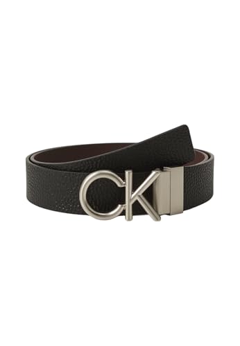 Calvin Klein Ceinture homme Art LV04D7034G en cuir noir élégant