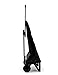 Rolser PLE001NEGRO - Carro de compra plegable, 45 L, 2 ruedas