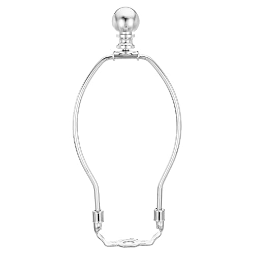 Tool parts 1 Set 7 Inch Lamp Harp Kit With Finial Lamp Shade Bracket Holder Chrome