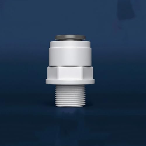 Raccord rapide tube 6.35mm filetage 1/2 anti fuite pour filtration