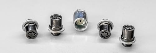 Genuine Toyota BZ4X, Crown, is 300, LC 500, LS 500, NX, RC, RX, RZ Locking Wheel Bolts (Wheel Lock Set) (PT276-48230-02)