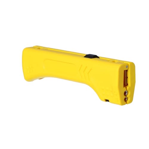 JOKARI 30900 Allrounder Cable Stripper for Multiple Round and Flat Cables, Yellow