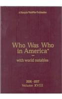 Who Was Who Set 0837902436 Book Cover